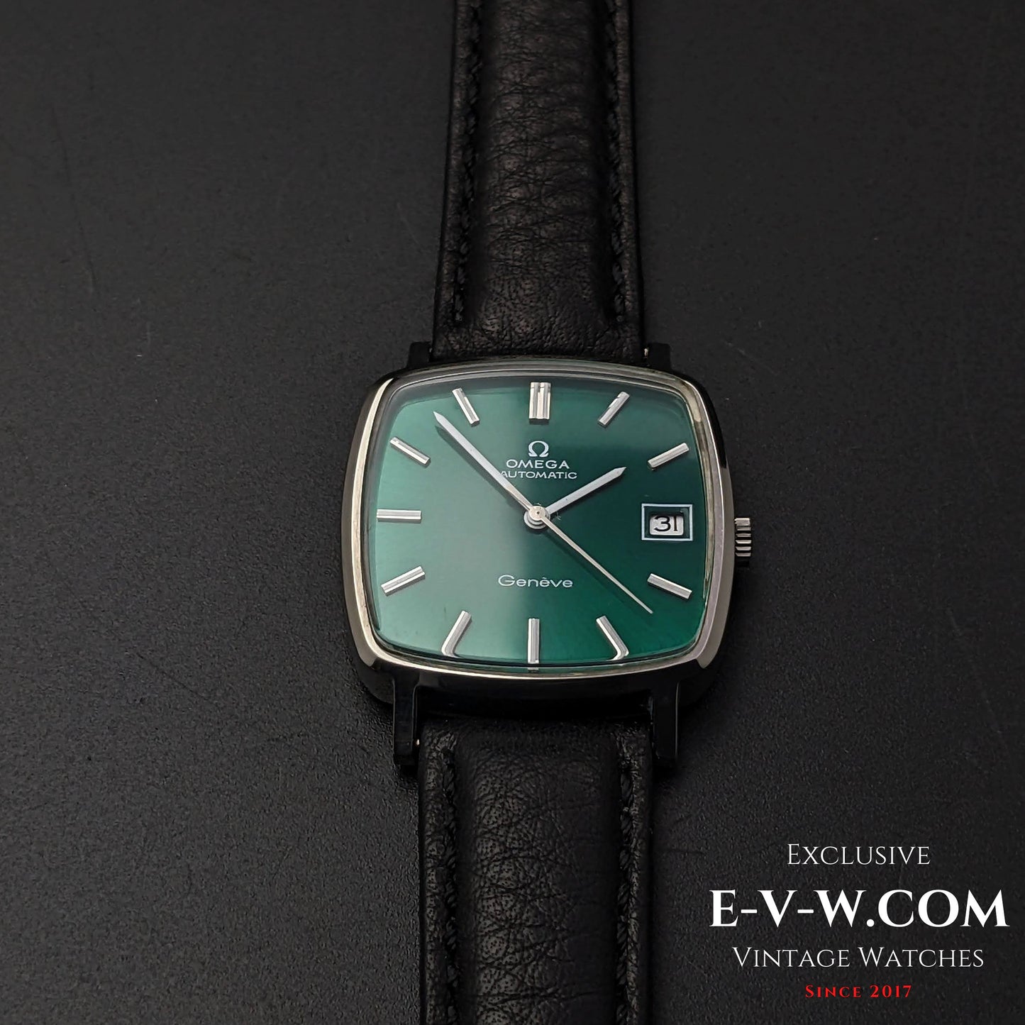 50 Years Old Vintage Omega Automatic / Green Dial Ref. ST1620060 / Cal. 1012 / Vintage 1973