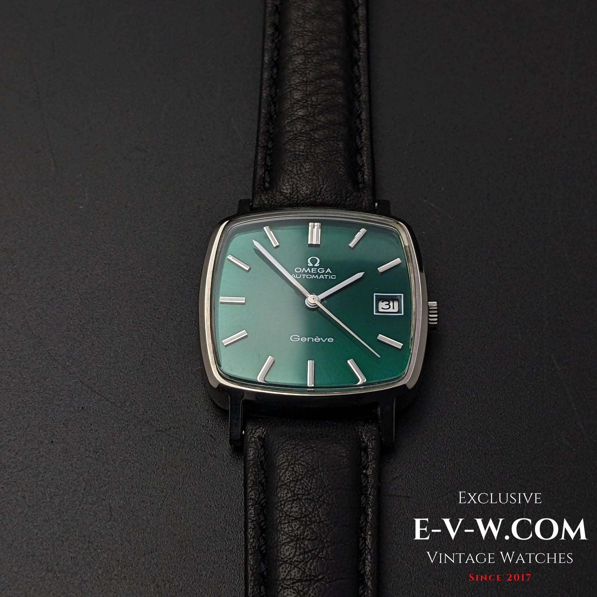 50 Years Old Vintage Omega Automatic / Green Dial Ref. ST1620060 / Cal. 1012 / Vintage 1973