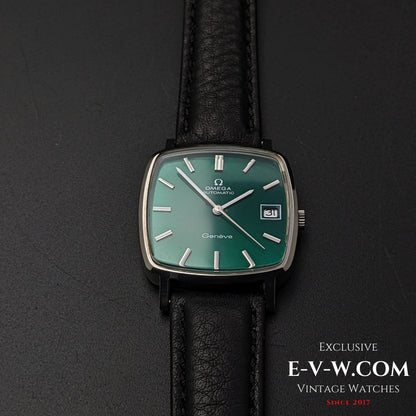 50 Years Old Vintage Omega Automatic / Green Dial Ref. ST1620060 / Cal. 1012 / Vintage 1973