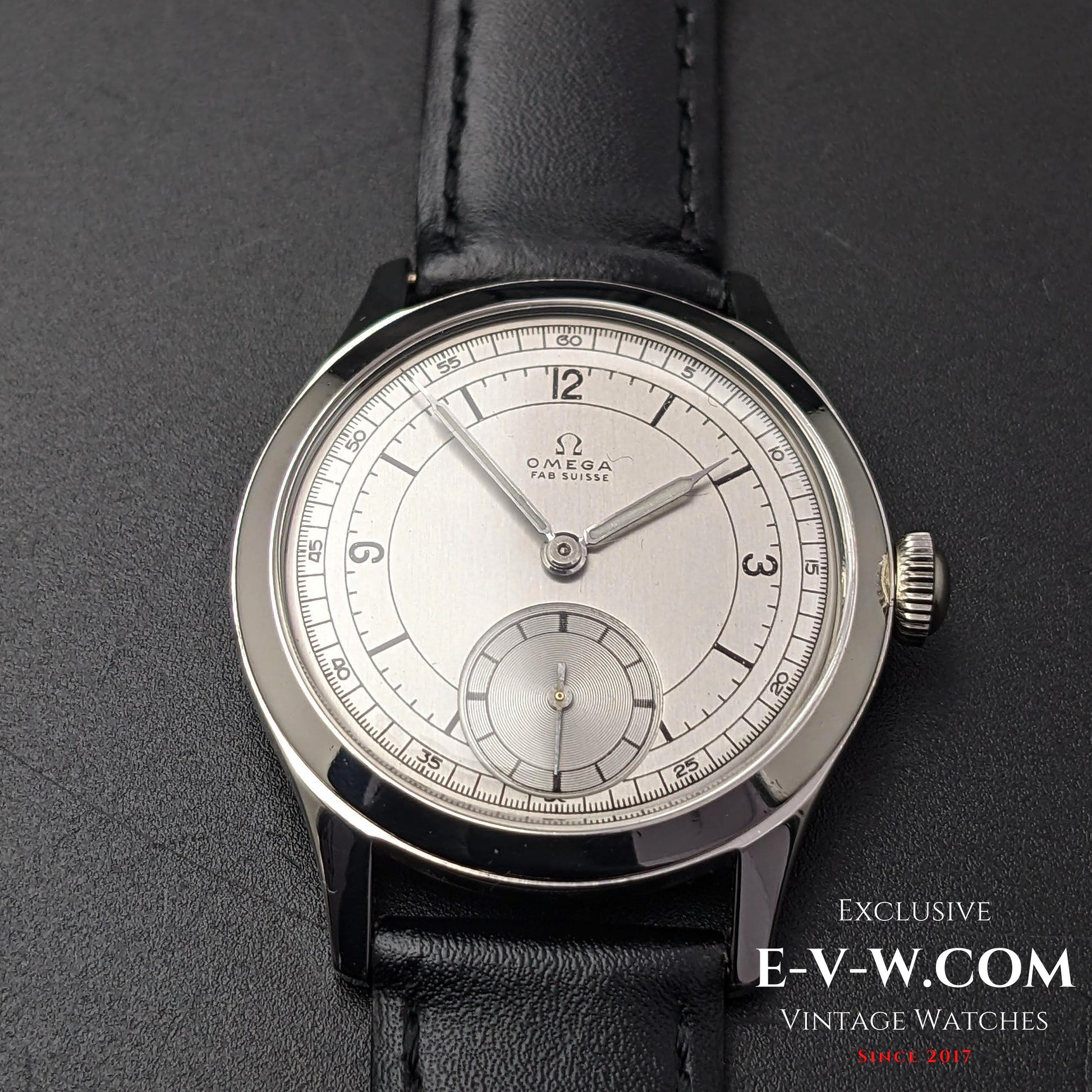 74 Years Old Vintage Omega FAB SUISSE Sector Dial Ref. 2622 2 / Cal. 266 (30T2) / Vintage 1950