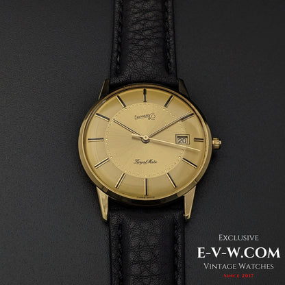 50 Years Old Vintage Eberhard & Co Royal Matic Automatic / 18K Gold / Cal. 2677 / Vintage 1970s