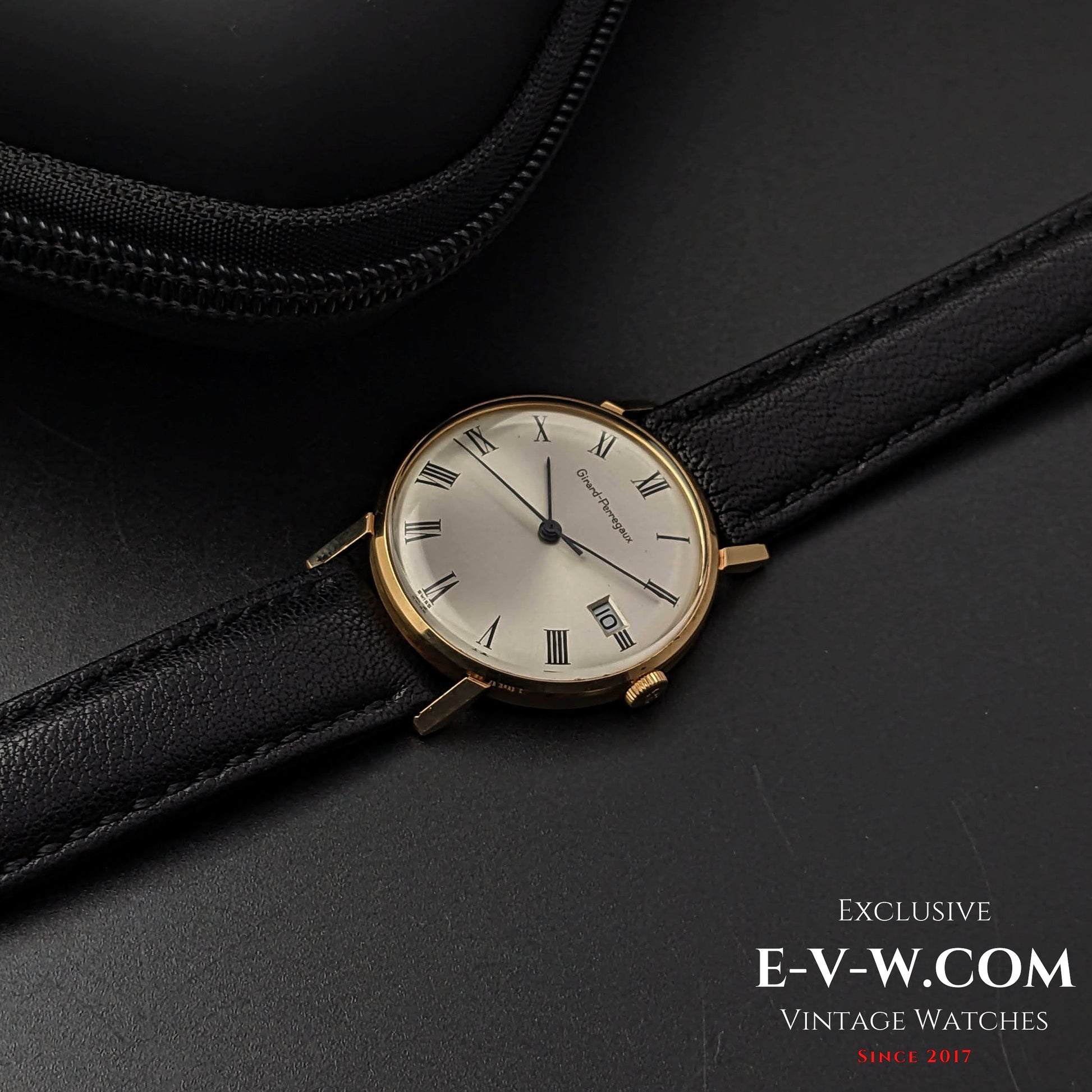 60 Years Old Vintage Girrard Perregaux  Classic  18k Gold / Cal.266 / Vintage 1960