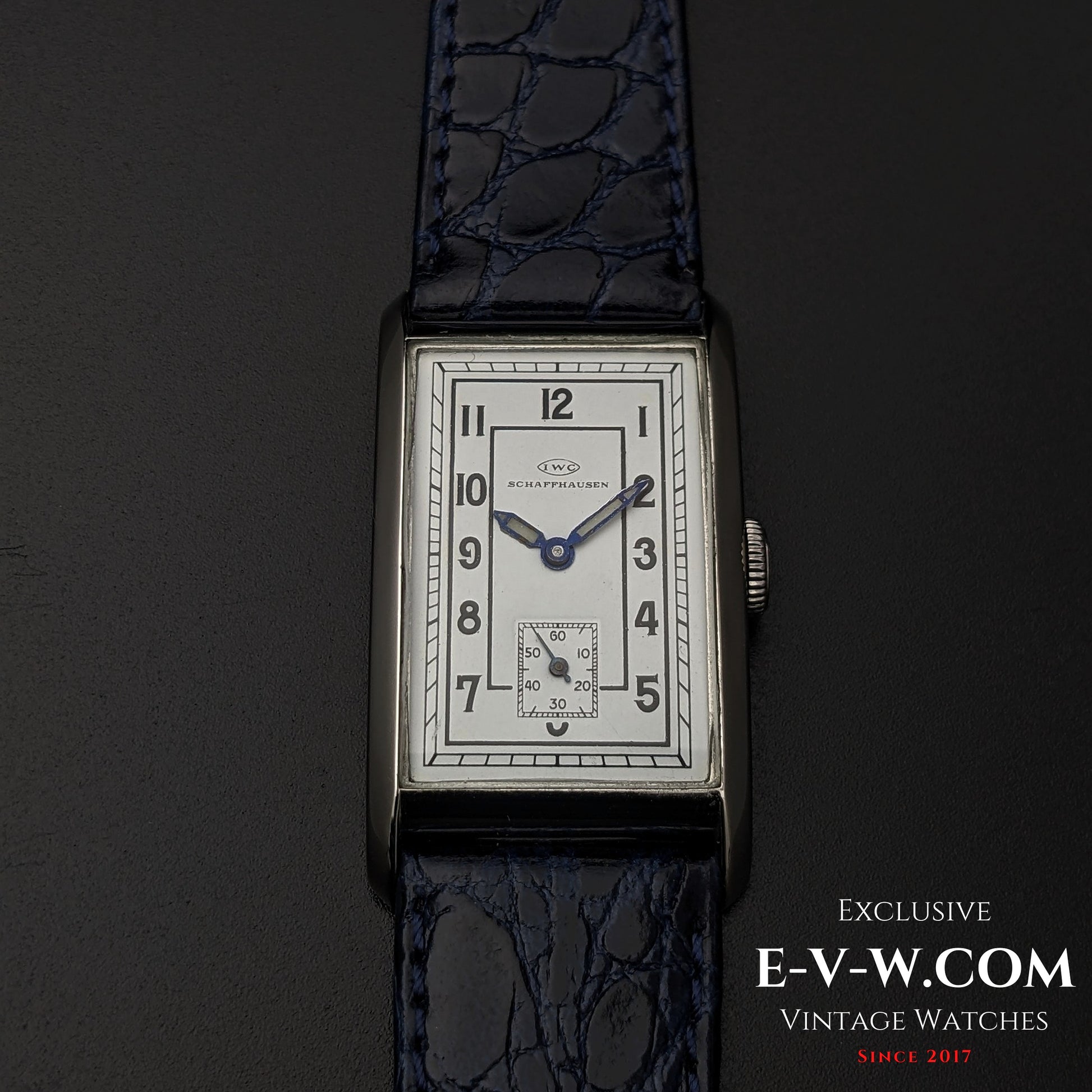 93 Years Old Vintage IWC Schaffhausen Art Deco Tank / Rare Cal. 87 / Vintage 1931