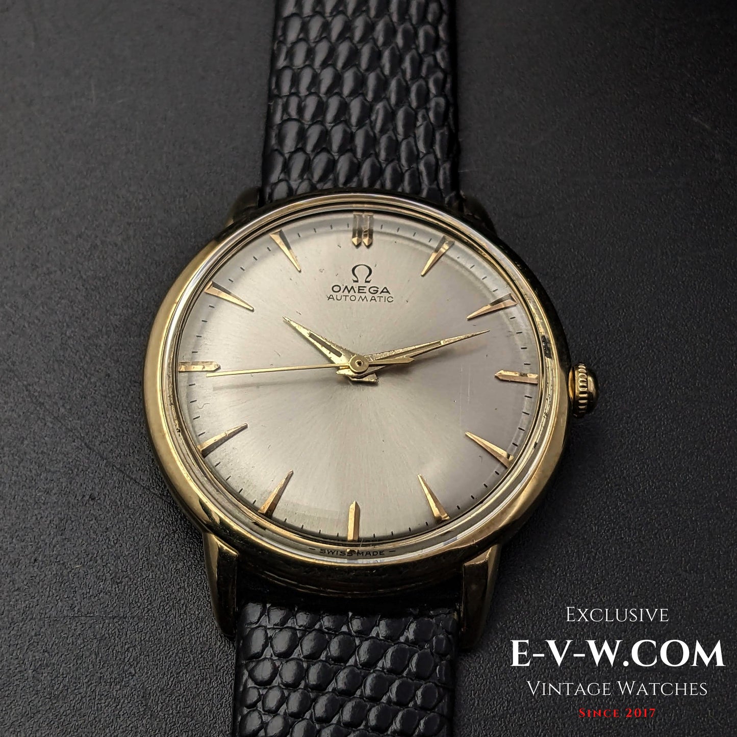 74 Years Old Vintage Omega Automatic Bumper / 14K solid Gold Ref. G6518 / Cal. 351 / Vintage 1950