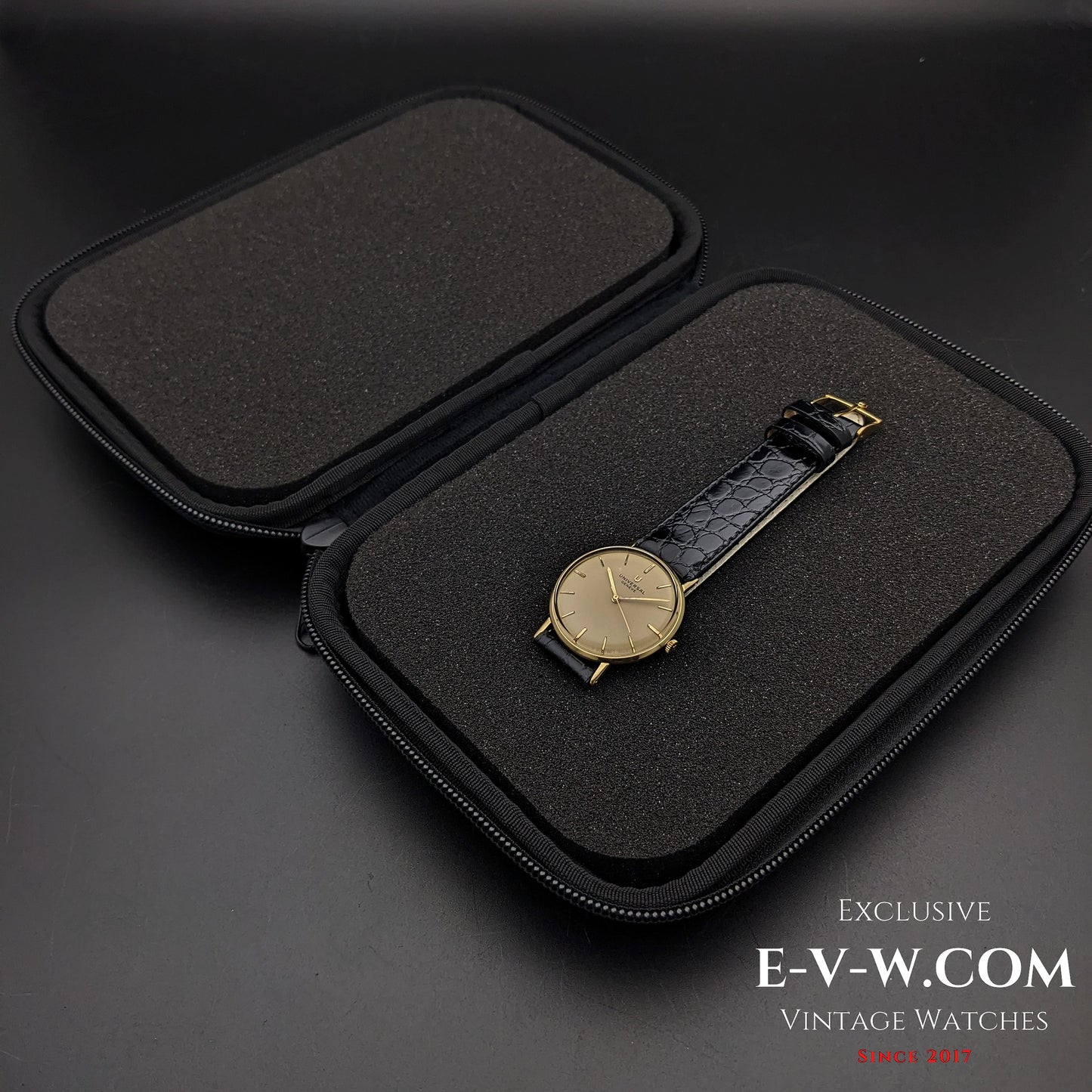 64 Vintage Universal Genève 18k Solid Gold / Cal. 1107 Vintage 1960