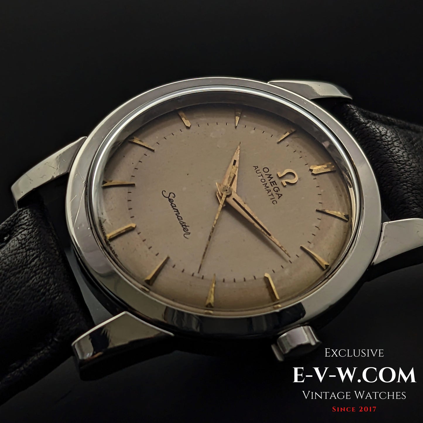 70 Years Old Vintage Omega Seamaster Bumper Automatic Ref. 2577 / Cal. 354 Vintage 1954