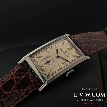 93 Years Old Antique IWC Schaffhausen Tank unique cristal Art Deco / Cal. 87 Vintage