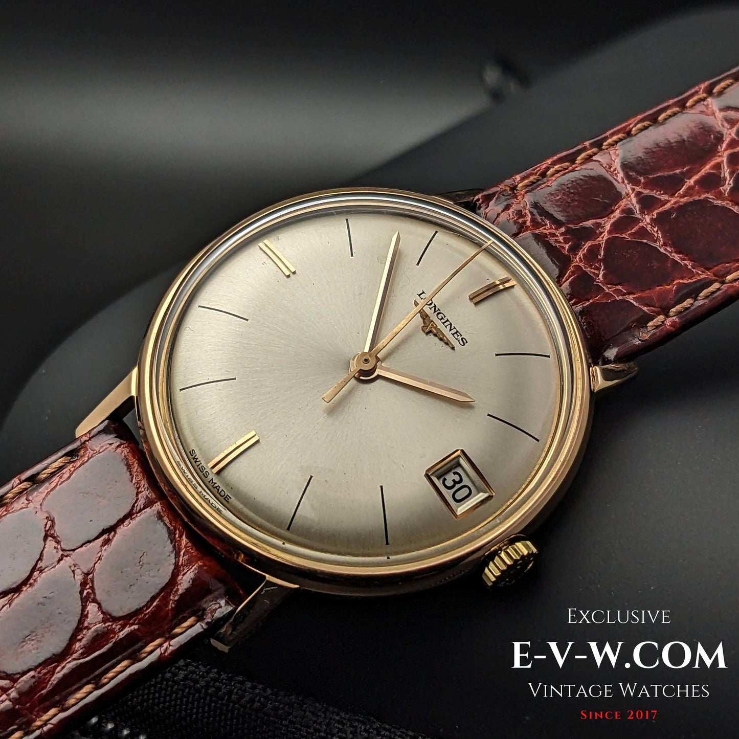 57 Years Old Vintage Longines Classic Calatrava 18k Gold / Cal. 701 / Vintage 1966