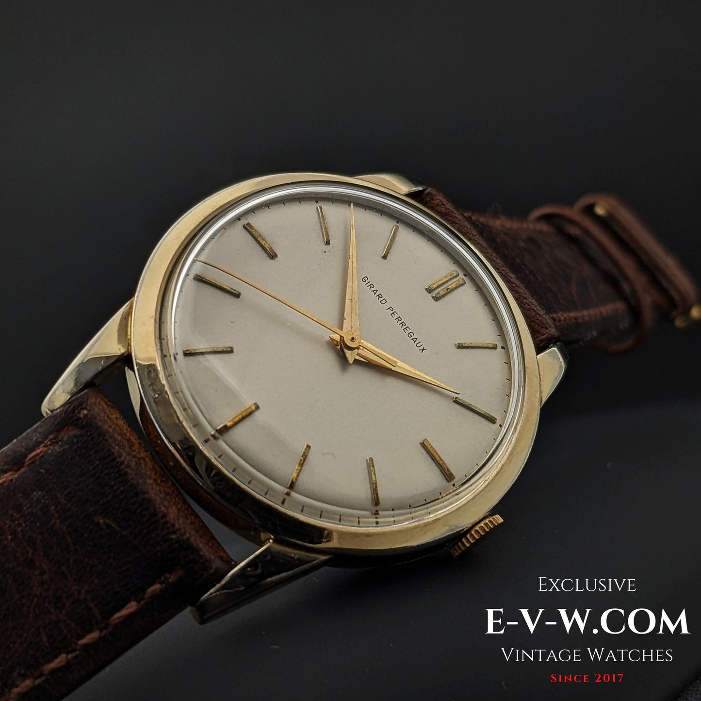 64 Years Old Vintage Girard Perregaux Classic Calatrava / Cal. 20 Vintage 1960