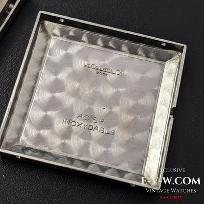 Vintage Jaeger-LeCoultre Square Art Deco / Square / Tank Ref 2374-3 / Cal. K818 / Vintage 1960s
