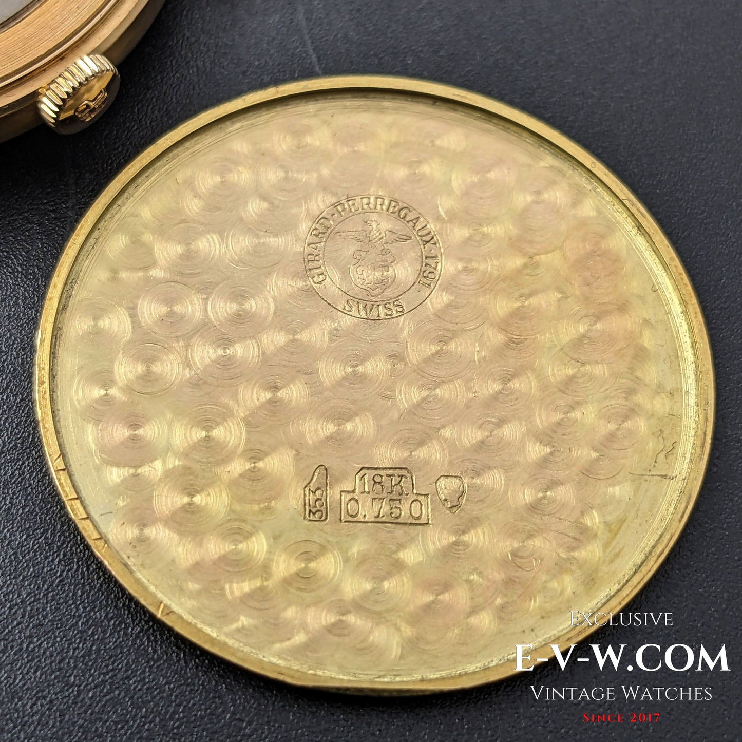 60 Years Old Vintage Girrard Perregaux  Classic  18k Gold / Cal.266 / Vintage 1960