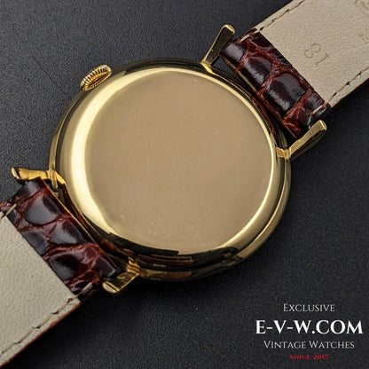 62 Years Old Vintage IWC Schaffhausen 18k Gold / crab lugs / / Cal. 89 / Vintage 1961