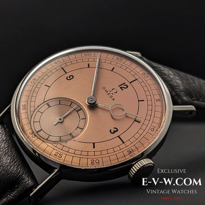 81 Years Old Vintage Omega Salomon / Rare Pontifex Hands / Cal. 30T2 / Vintage 1943