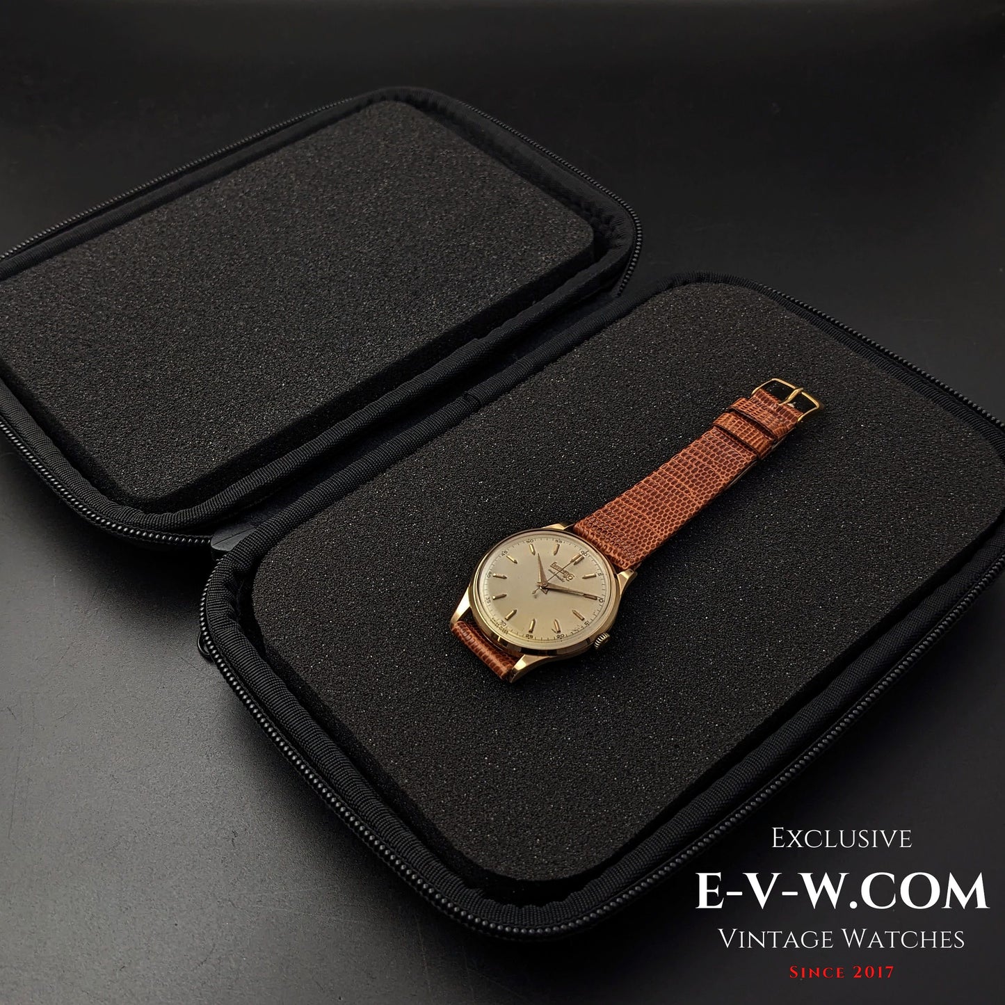 74 Years Old Vintage Eberhard & Co 18k Gold / Automatic Ref. 11601 / Cal. 11500 / Vintage 1950