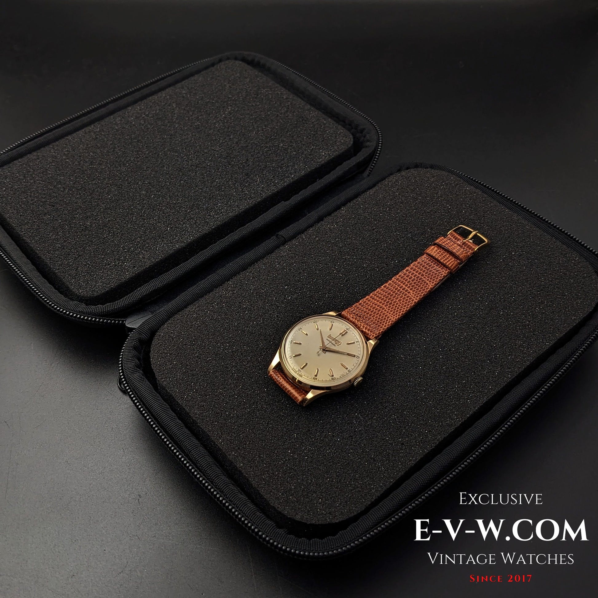 74 Years Old Vintage Eberhard & Co 18k Gold / Automatic Ref. 11601 / Cal. 11500 / Vintage 1950