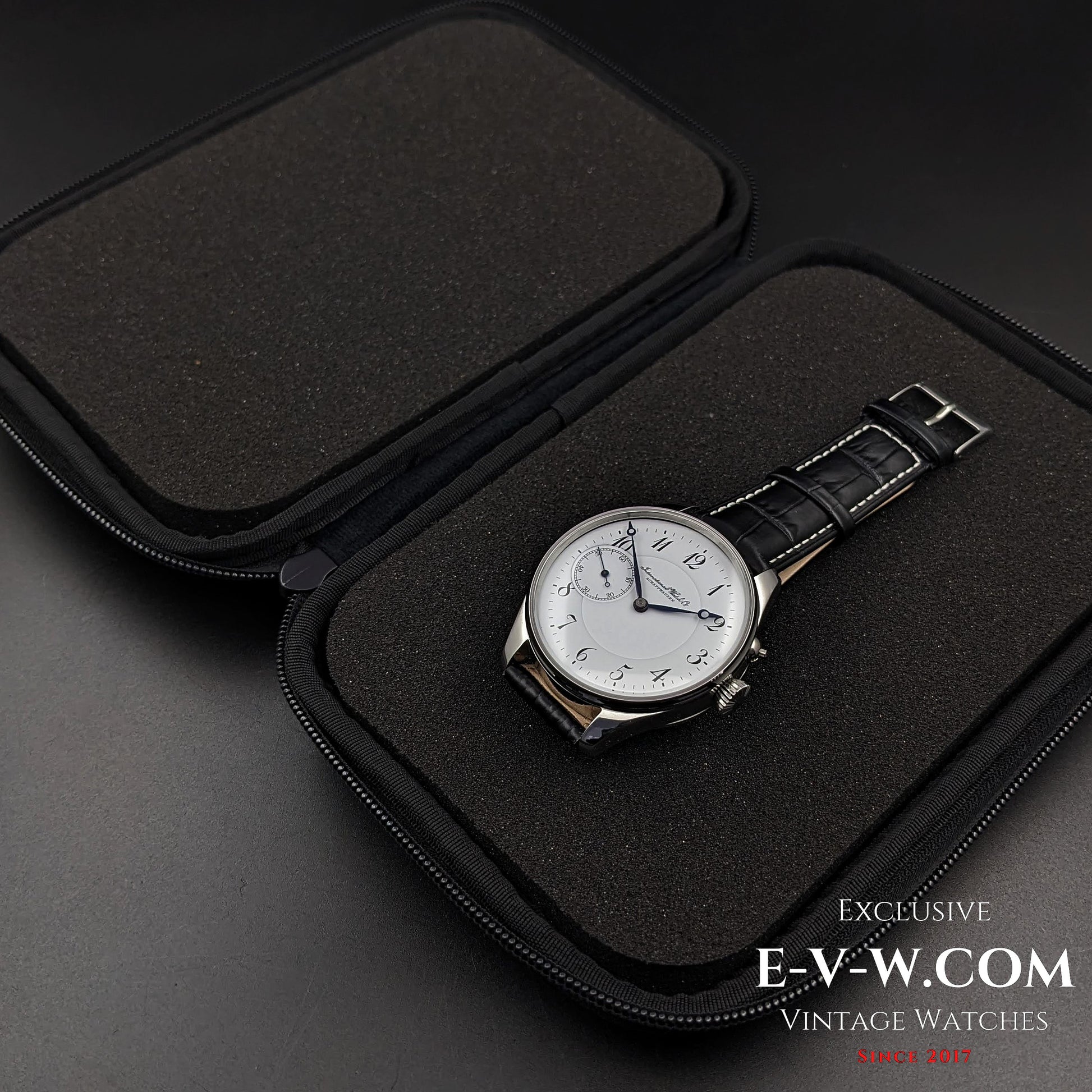 106 Years Old Antique IWC Schaffhausen Pocket Watch Movement / Cal. 52 / Antique 1918