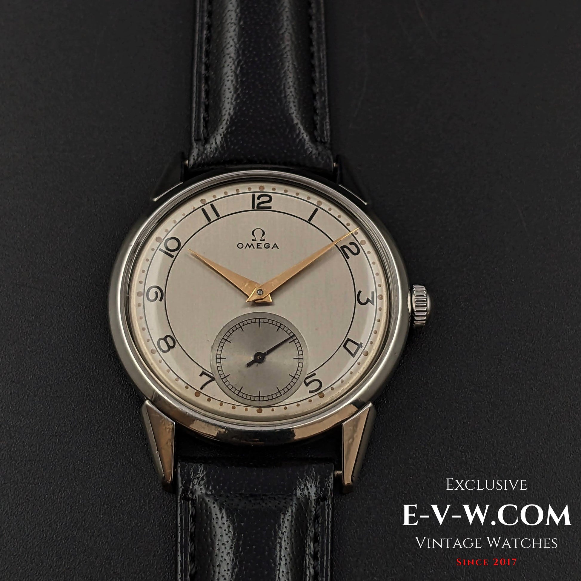 69 Years Old Vintage Omega 30T2 Family /Ref.  2747-1 / Cal.266 / Vintage 1954