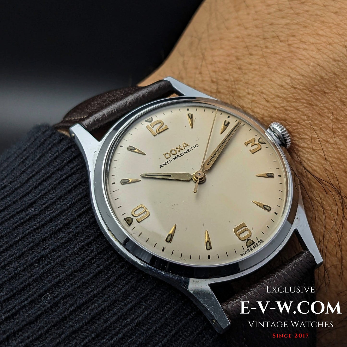 60 Years Old Vintage Doxa Anti Magnetic / Cal. 103 / Vintage 1960s