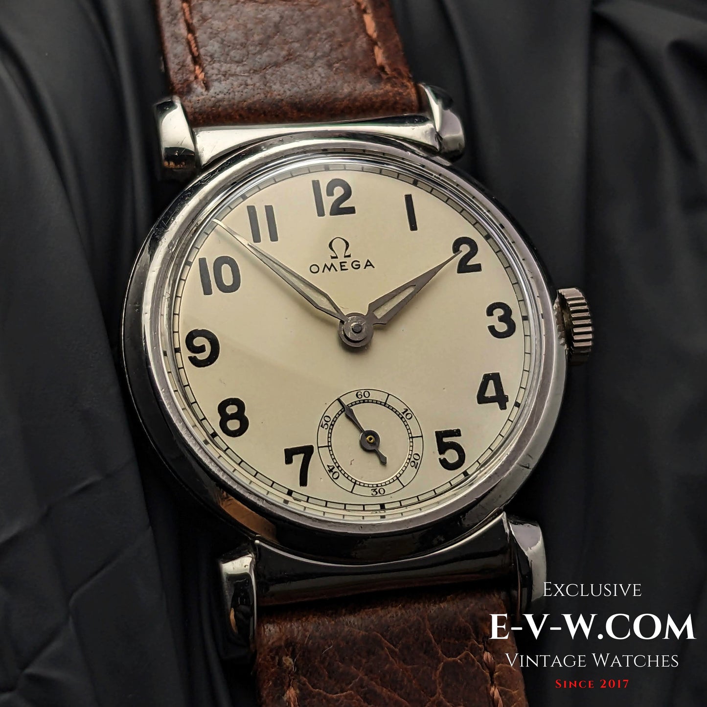 88 Years Old Vintage Omega  Scarab Art Deco  / Ref.  / Cal. 26.5 SOB T2 / Vintage  1935