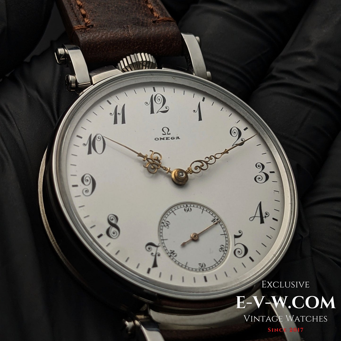 125 Years Old Antique Omega Jumbo / Pocket Watch Movement / Cal. 19 / Antique 1900