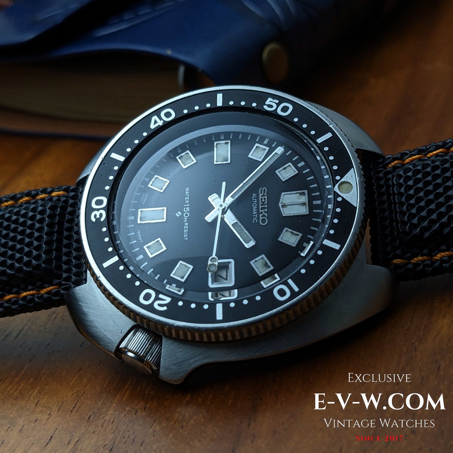 55 Years Old Vintage SEIKO Diver Capitan Willard Automatic Ref. 6105-8110 / Cal. 6105B / Vintage 1970s / Serviced