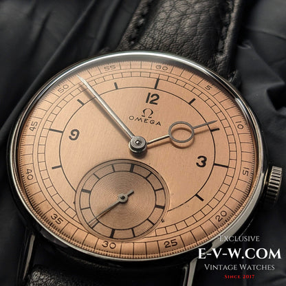 81 Years Old Vintage Omega Salomon / Rare Pontifex Hands / Cal. 30T2 / Vintage 1943