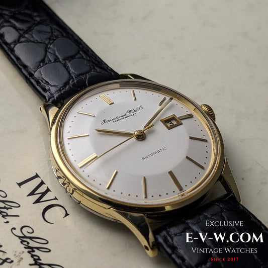 IWC Schaffhausen AUTOMATIC Date | Pie-Pan Dial | Gold-capped | Cal. 8531 | Vintage 1962 | Service 08/2025