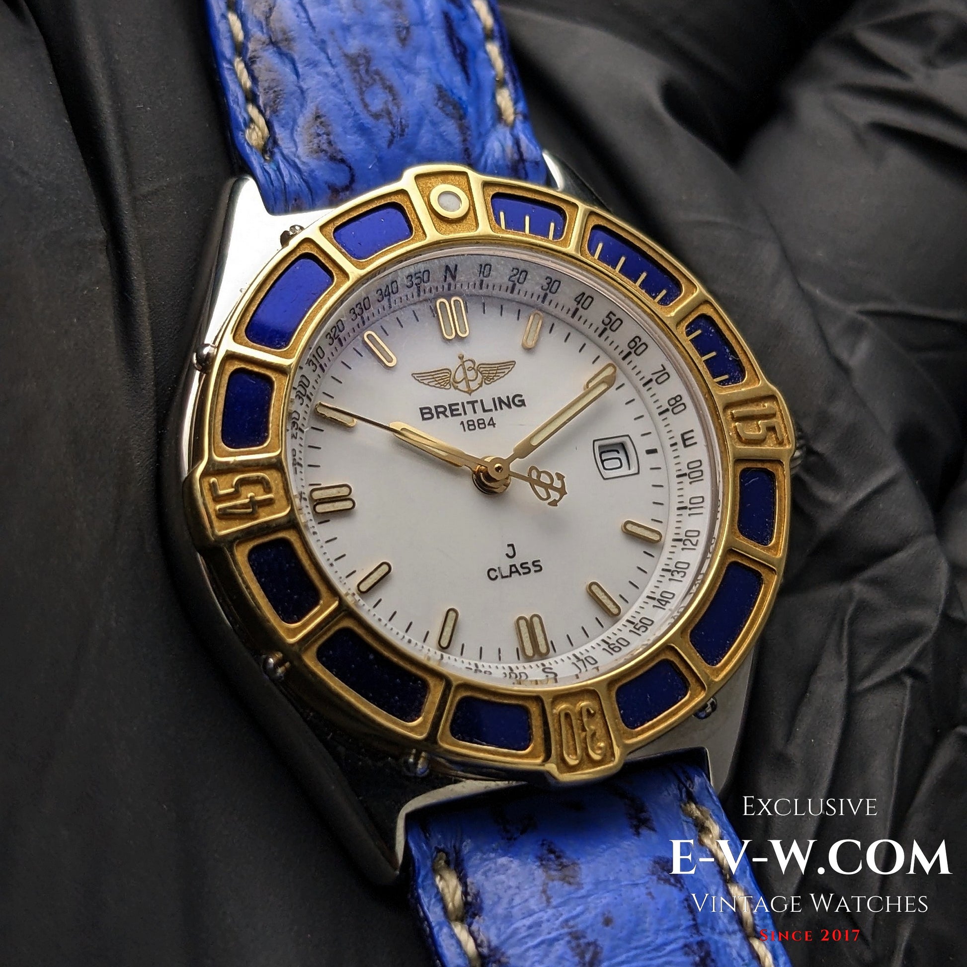 Breitling Lady J Class Lady / Two Tone 18k Gold & Stainless Steel / Ref. D52063 / Cal. B67