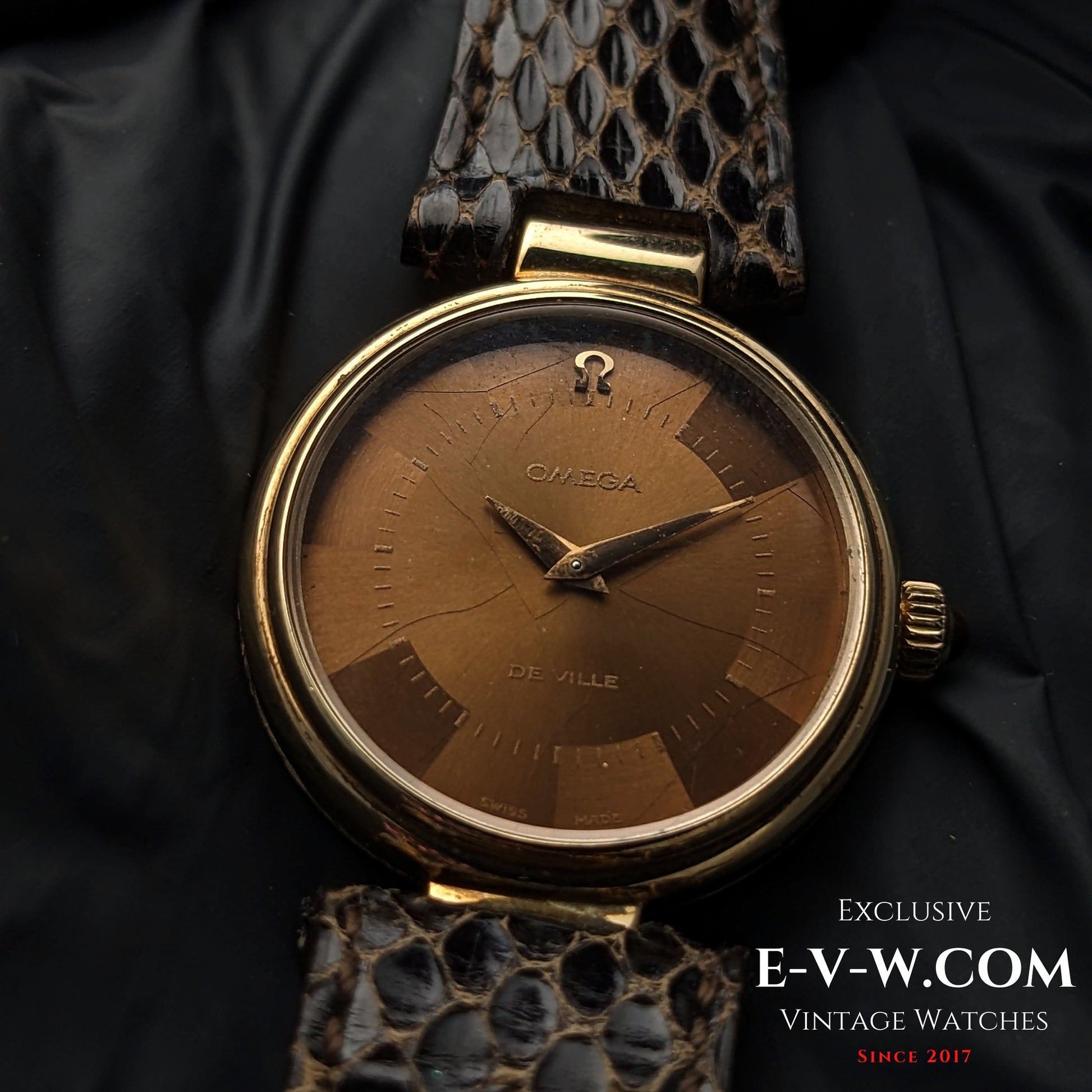 54 Years Old Vintage Omega DE VILLE Lady / Gold / Ref. 7287 / Cal. 485 / Vintage 1971