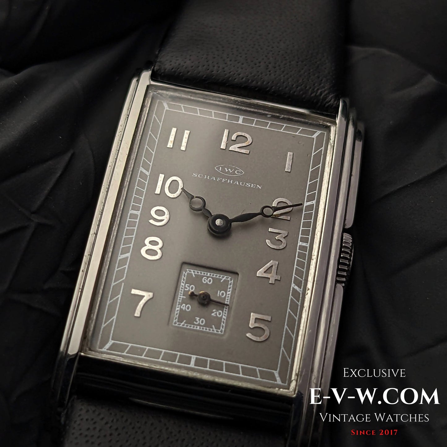 95 Years Old Antique IWC Schaffhausen Very rare / Art Deco Tank / Cal. 87 / Antique 1929