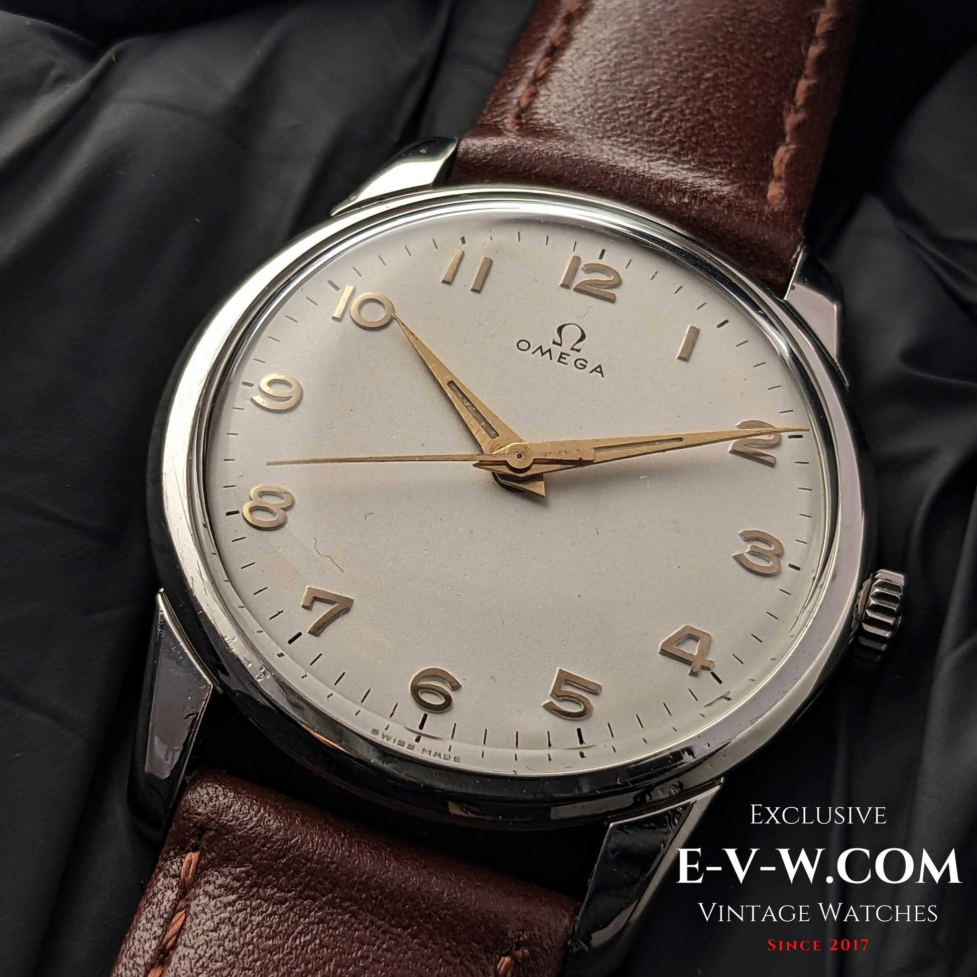 66 Years Old Vintage Omega Calatrava 14726 1SC / Cal. 285 (30T2 family) / Vintage 1958