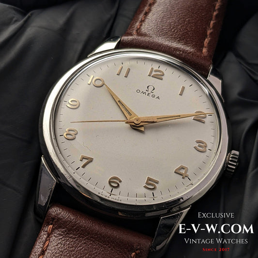 66 Years Old Vintage Omega Calatrava 14726 1SC / Cal. 285 (30T2 family) / Vintage 1958