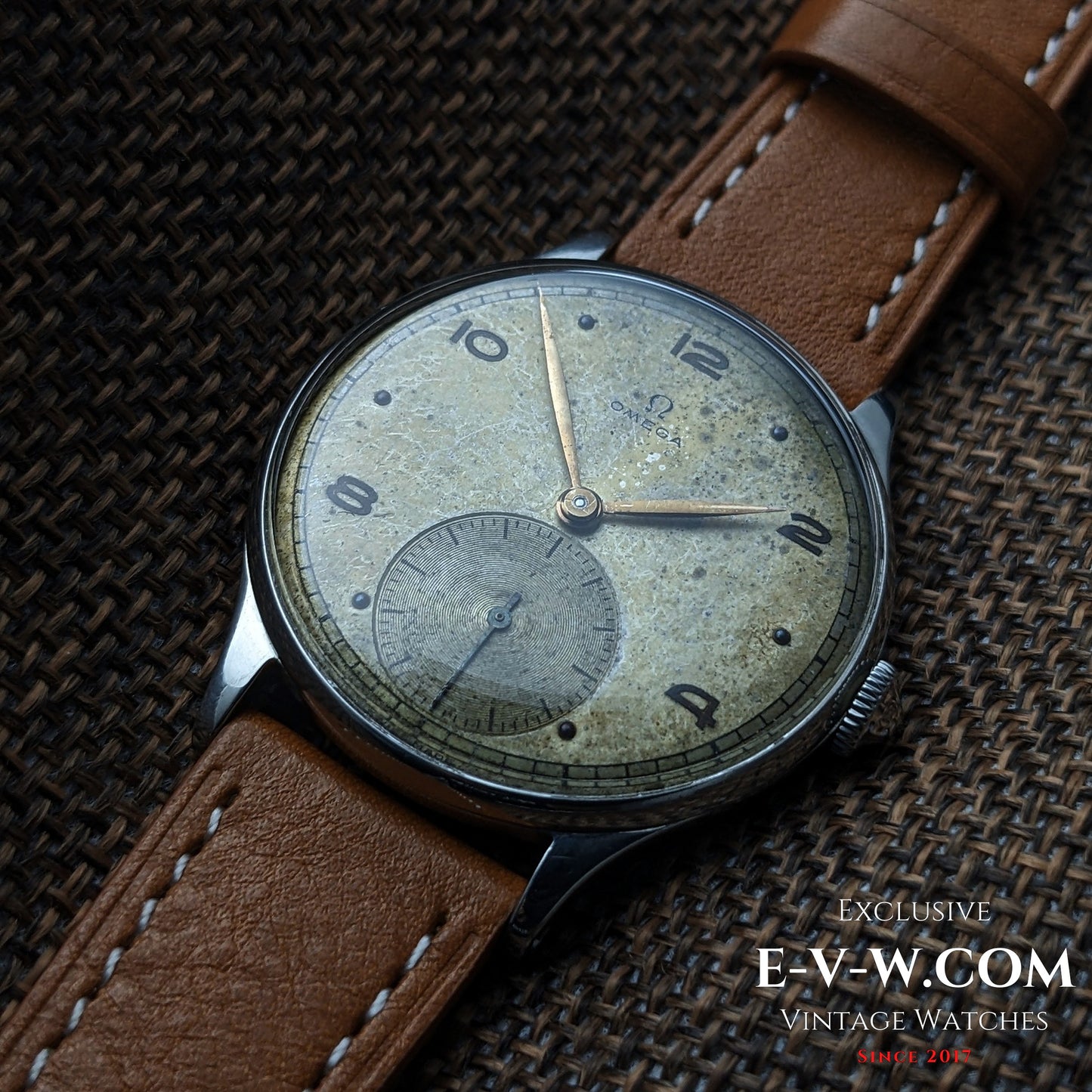 81 years old Omega — Wartime WWII Civil  — Ref. 2317/14 — Cal. 30T2 PC — Vintage 1944 — Serviced