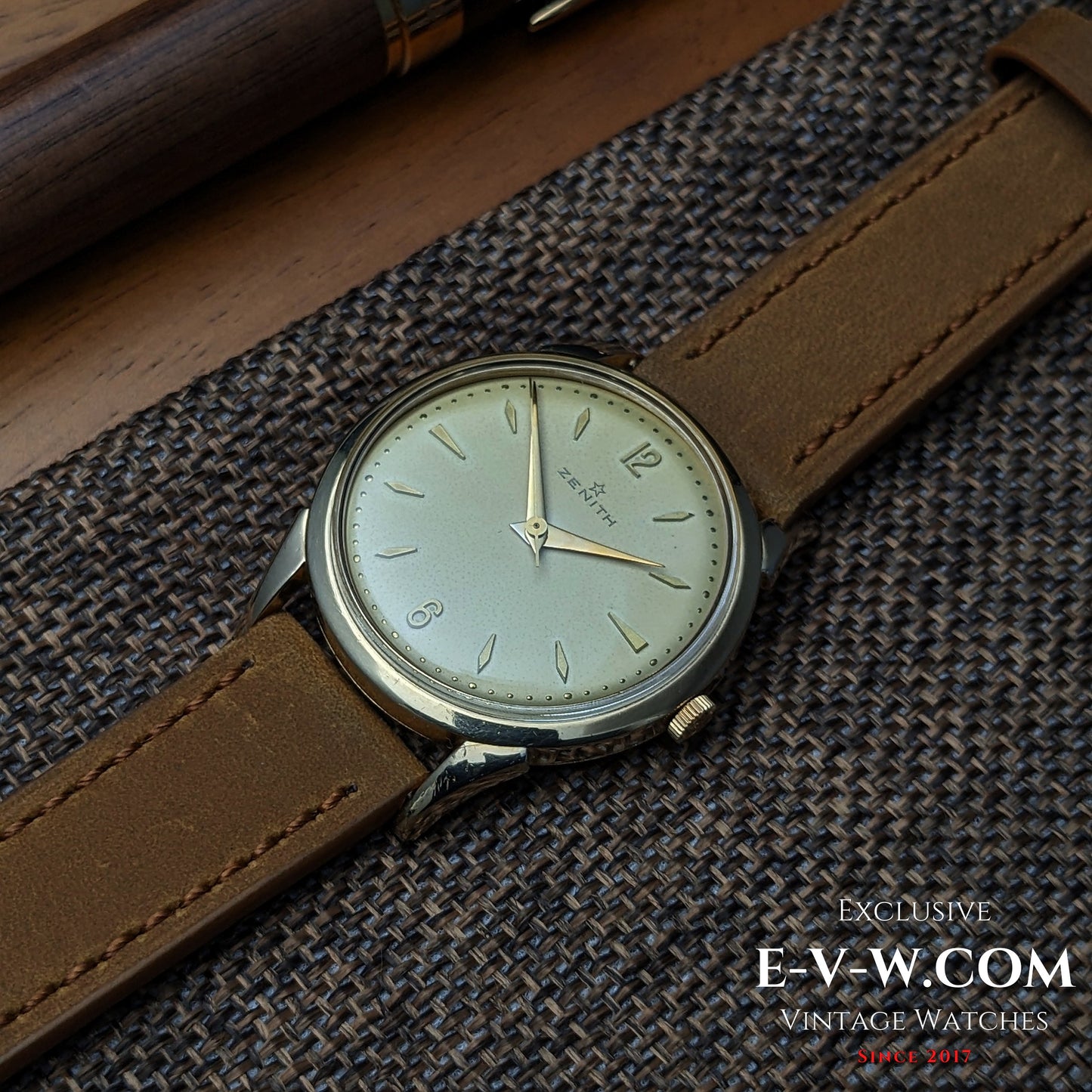 73 Years Old  Zenith Dress Watch |  gold-plated | Cal. 126-6 | Vintage 1952 | Serviced