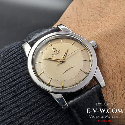 70 Years Old Vintage Omega Seamaster Bumper Automatic Ref. 2577 / Cal. 354 Vintage 1954