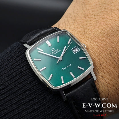 50 Years Old Vintage Omega Automatic / Green Dial Ref. ST1620060 / Cal. 1012 / Vintage 1973