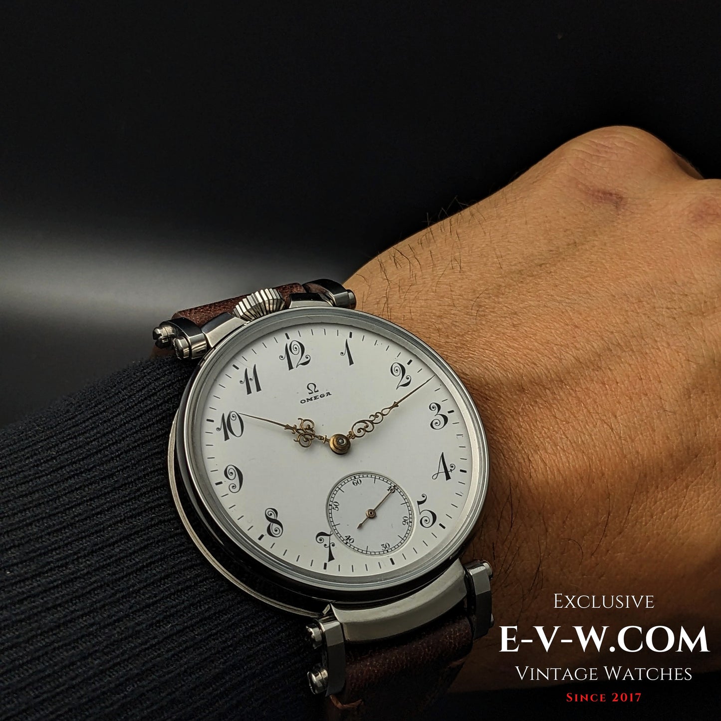 119 Years Old Antique Omega Jumbo / Pocket Watch Movement / Cal. 19 / Antique 1906