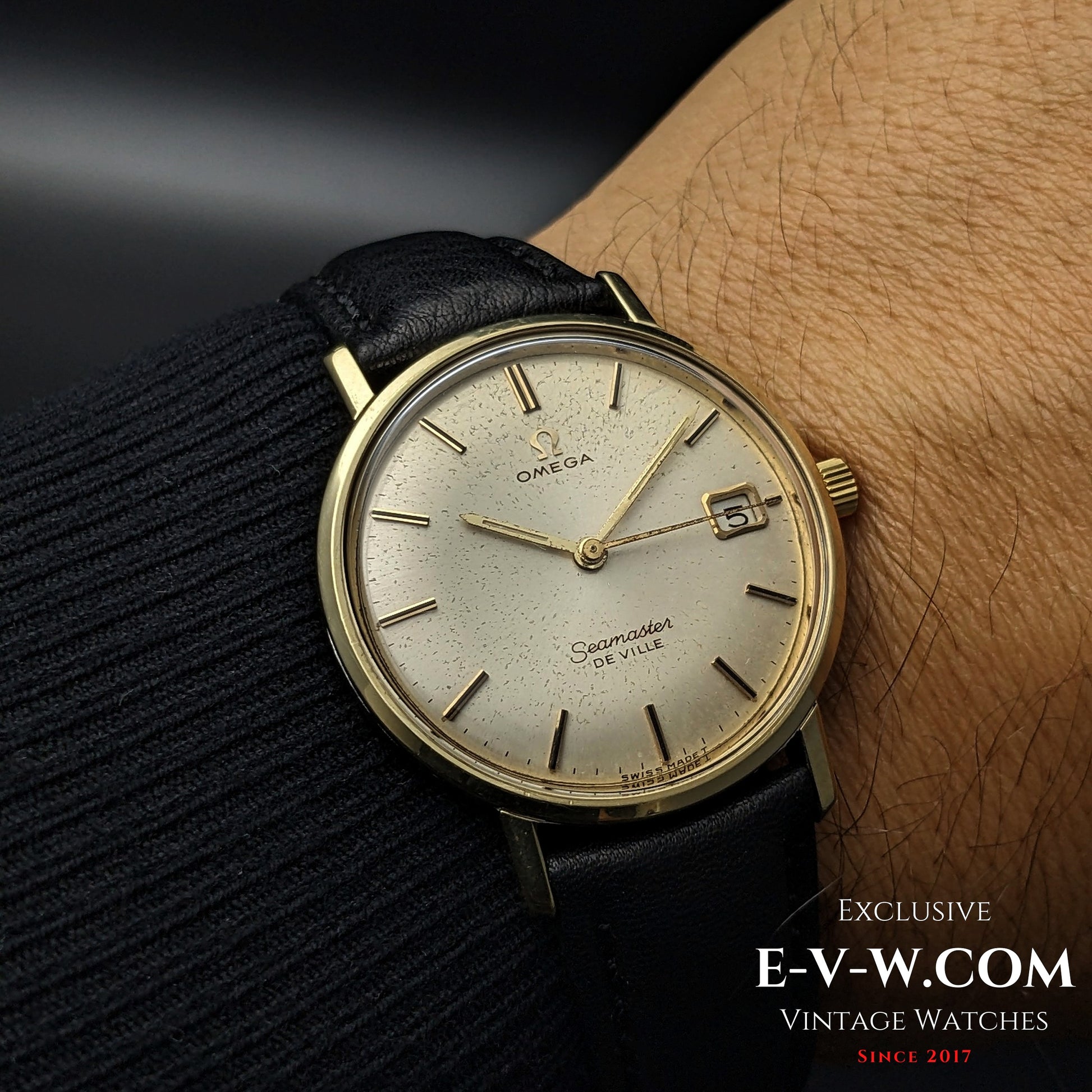 61 Years Old Vintage Omega Seamaster DeVille / Ref. 136020 / Cal. 611 / Vintage 1964