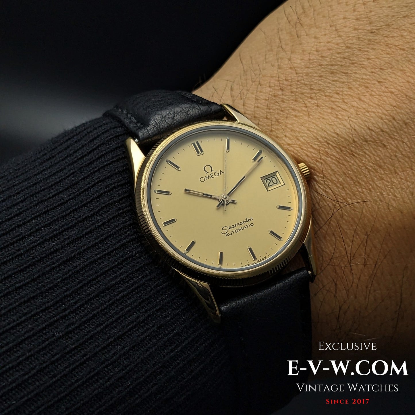 43 Years Old Vintage Omega Seamaster Automatic / Ref. 1660277 / Cal. 1110 / Vintage 1982