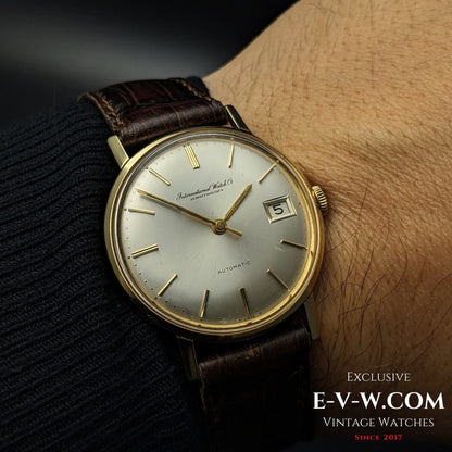 61 Years Old Vintage IWC Schaffhausen Automatic 14k Gold / Ref. 807A / Cal. 8541 / Vintage 1964