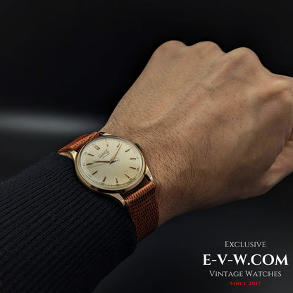 74 Years Old Vintage Eberhard & Co 18k Gold / Automatic Ref. 11601 / Cal. 11500 / Vintage 1950