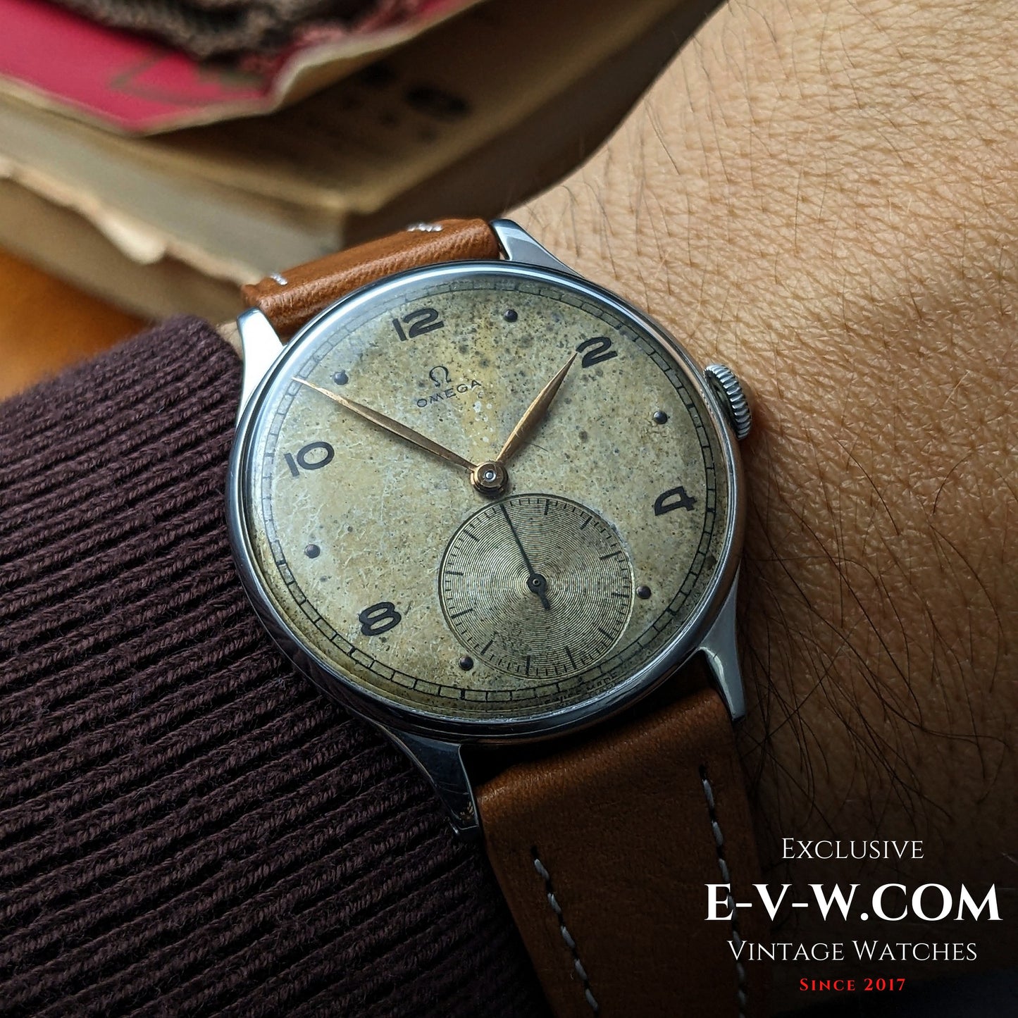 81 years old Omega — Wartime WWII Civil  — Ref. 2317/14 — Cal. 30T2 PC — Vintage 1944 — Serviced