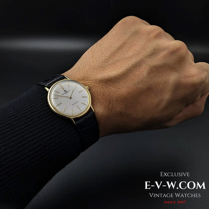 60 Years Old Vintage Baume & Mercier Genève Baumatic 18k Gold / Cal. MB 12800 Micro rotor / Vintage 1960s