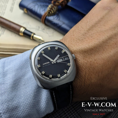 Enicar Day-Date | Ref. 147-01-13 | Cal. AR 1147 | Vintage 1970 | Serviced