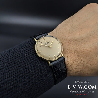 64 Vintage Universal Genève 18k Solid Gold / Cal. 1107 Vintage 1960