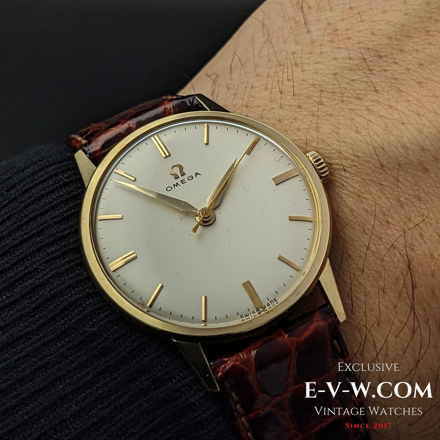64 Vintage Omega 18k Solid Gold / Calatrava Ref. 14720 1 / Cal. 285 (30T2) Vintage 1960