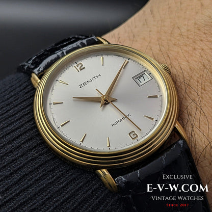 34 Years Old Vintage Zenith Automatic / Steel Gold Ref. 27.0080.492 / Cal. 2892.2 / Vintage 1990