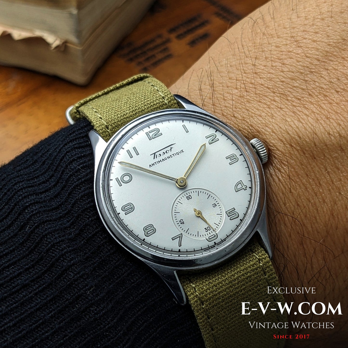 70 Years Old vintage— Tissot “Antimagnetique” automatic BUMPER | Ref. 6540-1 | Cal. 31-1 | Vintage~1955 |