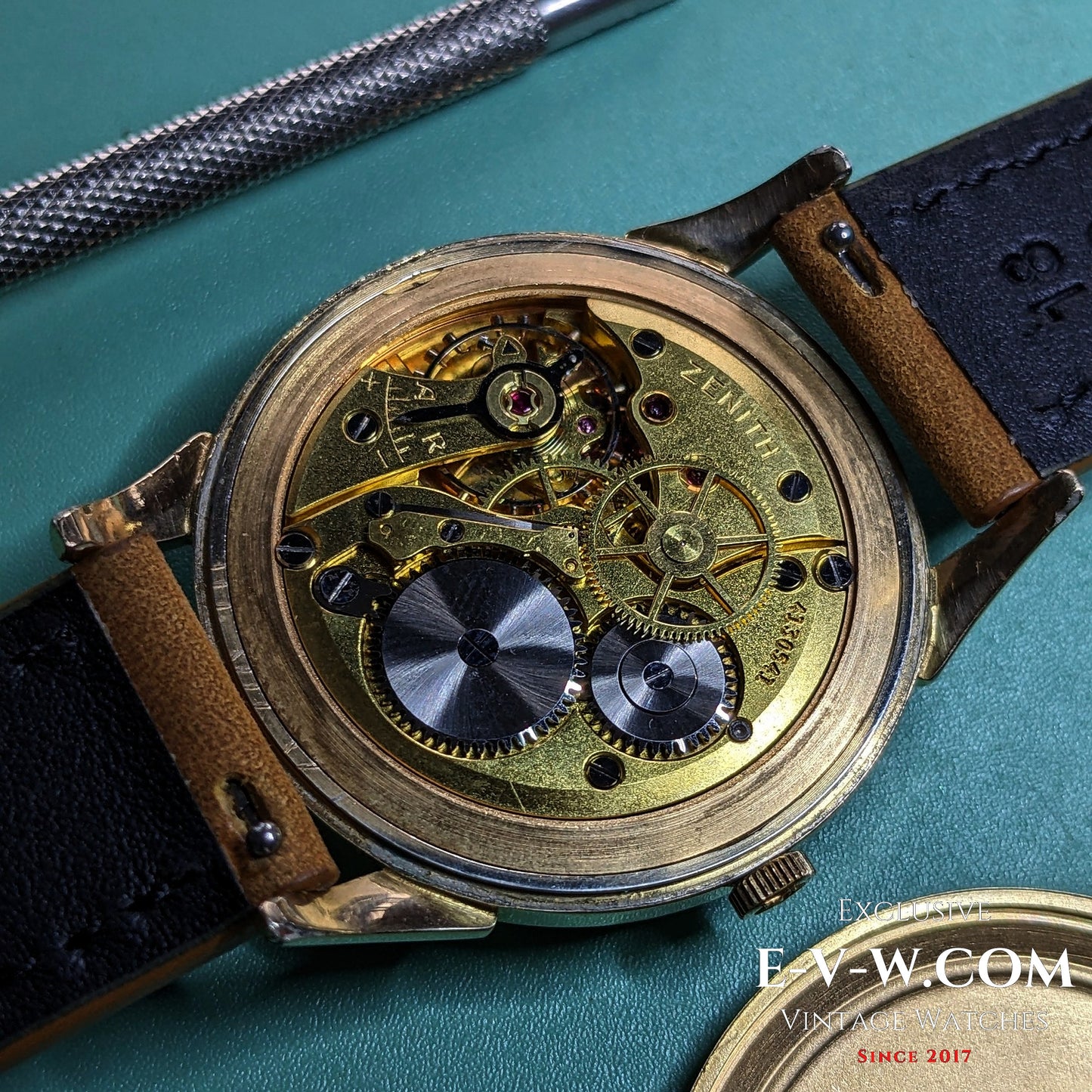 73 Years Old  Zenith Dress Watch |  gold-plated | Cal. 126-6 | Vintage 1952 | Serviced