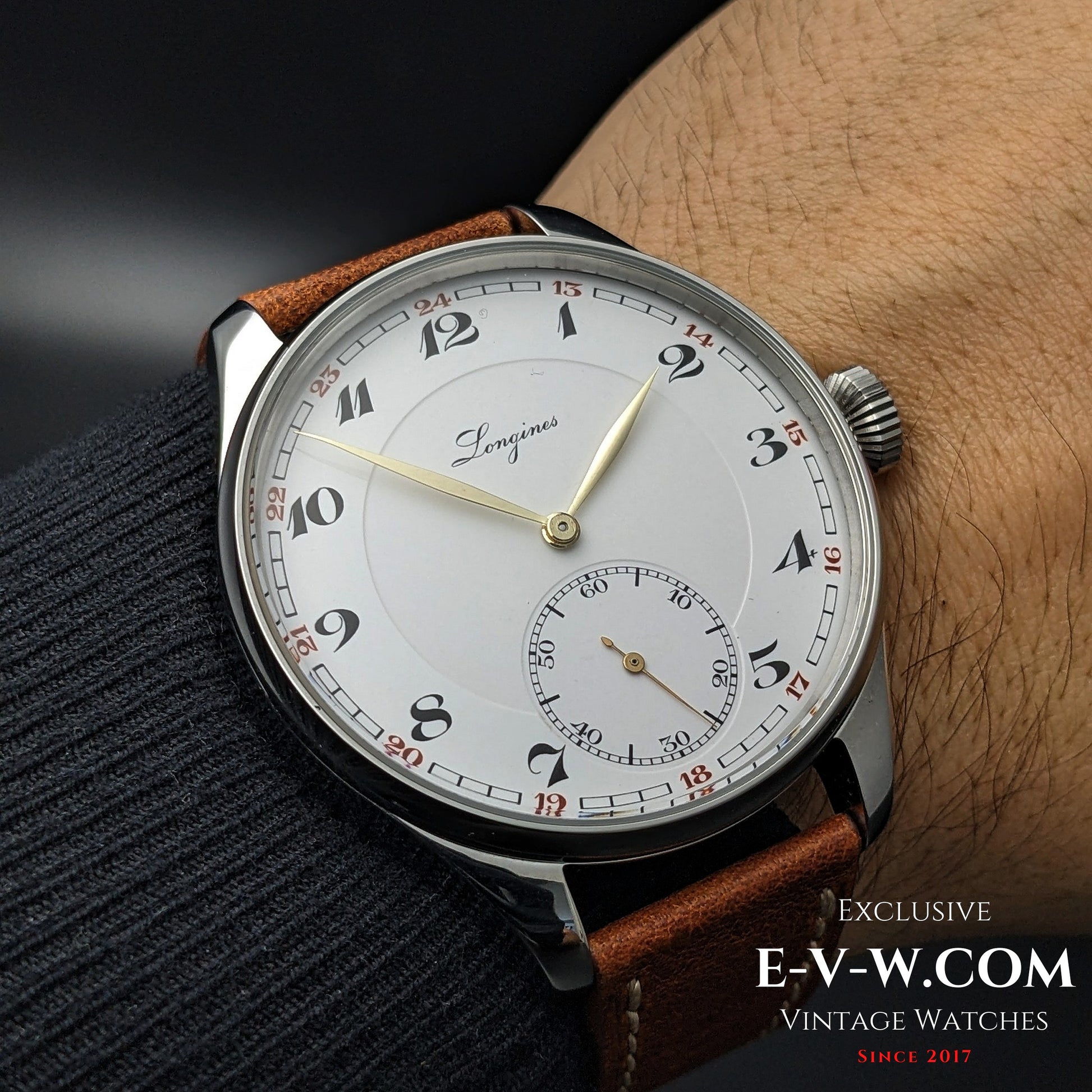 109 Years Old Antique Longines Jumbo / Pocket Watch Movement / Cal. 19.74N / Antique 1916